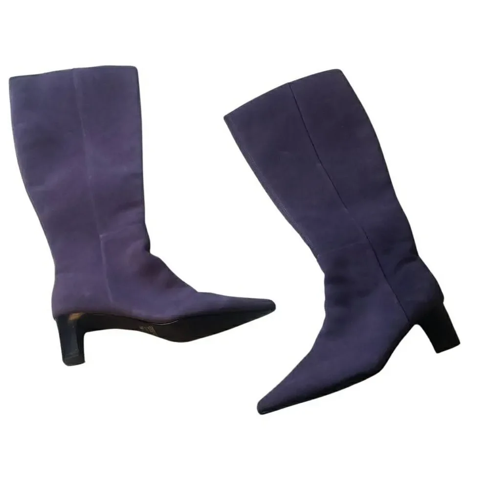 Chadwicks Purple Highheel Boots